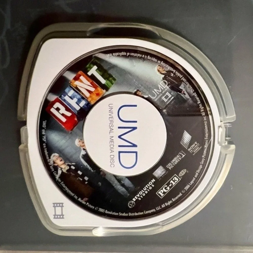Rent Movie UMD Video for Sony PSP 2005 Widescreen Musical Rosario Dawson